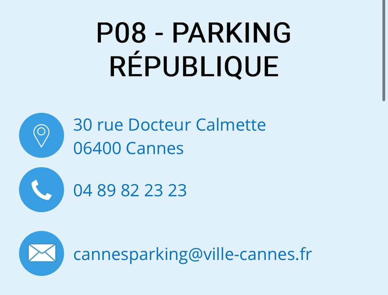 Charmante Studette Cannes Eksteriør bilde